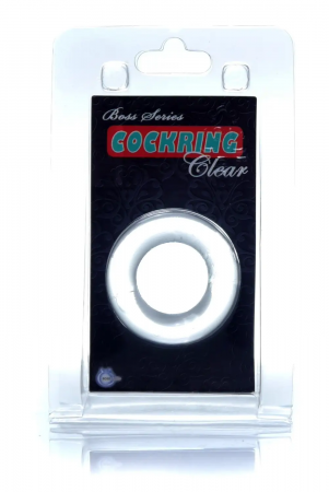 фото Кільце ерекційне BOSS Cockring Clear