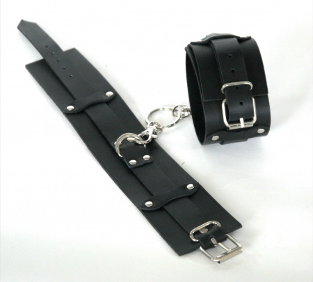 фото Поножі Scappa Black