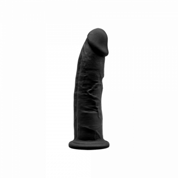 Фаллоимитатор SilexD Robby Black (MODEL 2 size 6in), силикон+Silexpan