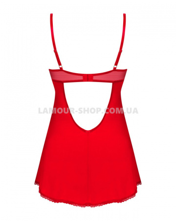 фото Пеньюар Obsessive Ingridia chemise & thong M/L