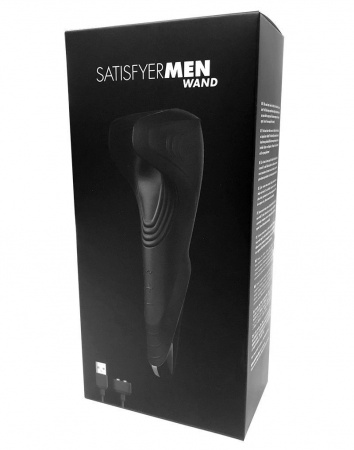фото Мастурбатор Satisfyer Men Wand, відмінно для пар, вібро-мінет