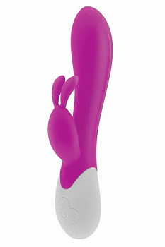 Вібратор-кролик S Pleasures Premium Corabi Rabbit, вушка для клітора, 16 реж