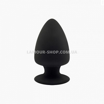 Анальна пробка SilexD (Model 1 size S) двошарова, силікон+Silexpan