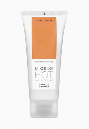 фото Лубрикант на водній основі MixGliss HOT CANNELLE (70 мл)