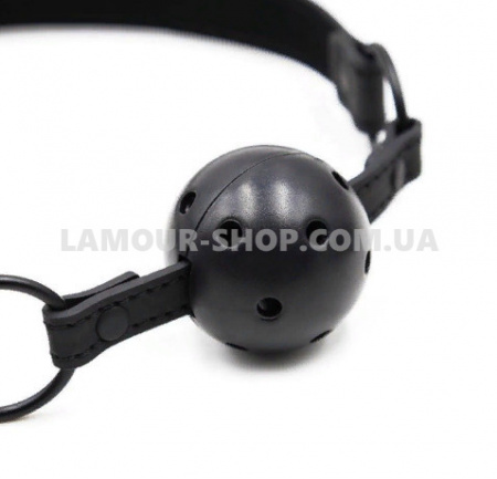 фото Кляп решето, чорний