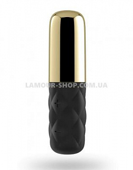 Потужний міні-вібратор Satisfyer Mini Lovely Honey Gold зі знімним ковпачком