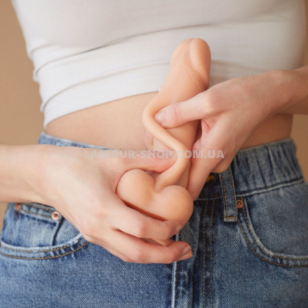 фото Реалістичний фалоімітатор Strap-On-Me Sliding Skin Realistic Dildo Vanille - M