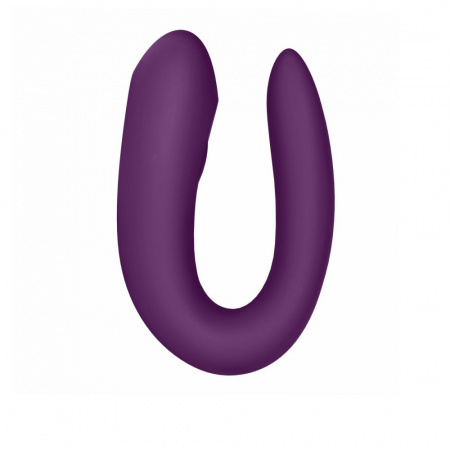 фото Вібратор для пар Satisfyer Double Joy Violet