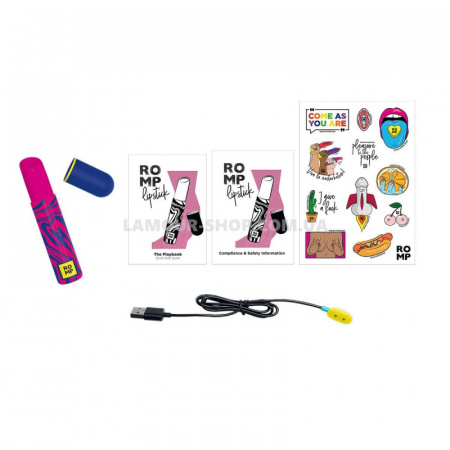 фото Вакуумний кліторальний стимулятор Romp Lipstick