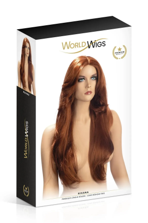 фото Перука World Wigs RIHANA LONG REDHEAD