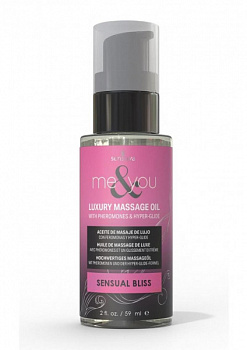 Масажна олія Sensuva Me&You  (Pink Grapefruit & Vanilla Bean) 59 мл