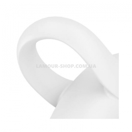 фото Вібратор на палець Satisfyer Bold Lover White, гнучкий