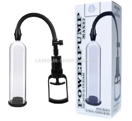 фото Помпа вакуумна Boss Series: Powerpump MAX 0.2 - Black&Clear