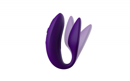 фото Смарт-вібратор для пар We-Vibe Sync 2 Purple, 10 віброрежимів, пульт ДК