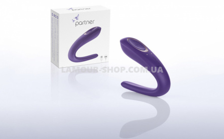 Satisfyer Вібратор для пар Partner Double Classic з одним двигуном фото фото Вібратор для пар Partner Double Classic з одним двигуном