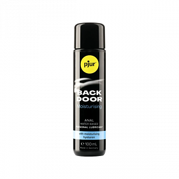 Анальна змазка pjur BACK DOOR Moisturising 100 мл, на водній основі, з гіалуроном, еф