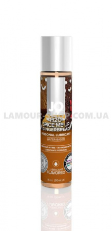 фото Лубрикант System JO H2O – Gingerbread без цукру, рослинний гліцерин 