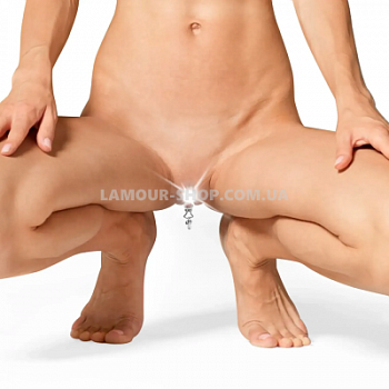 Затискач  для клітора Art of Sex - Pearl Drop, Срібло