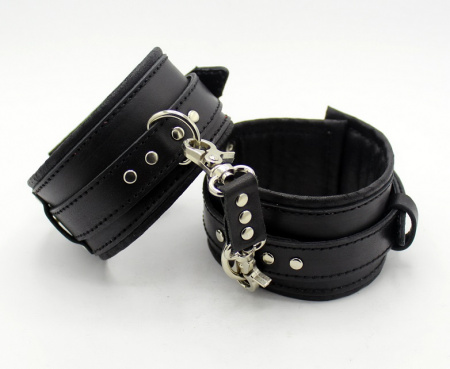 фото Поножі Scappa Black