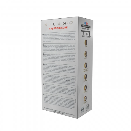 фото Фалоімітатор SilexD Flesh (MODEL 2 size 8in) Liquid Silicone
