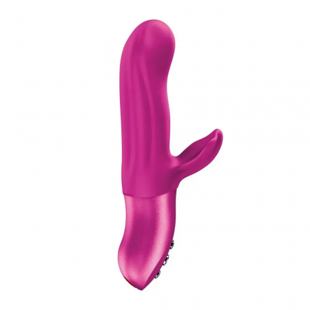 фото Пульсатор з вібрацією кліторального відростка Fun Factory BI STRONIC FUSION Magenta