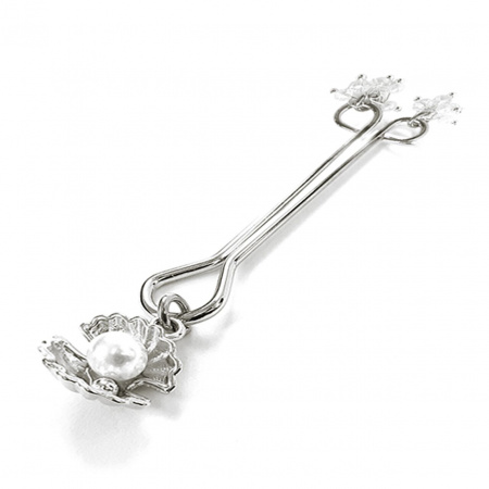 фото Затискач для клітора перлина з мушлею та кристалами Art of Sex 