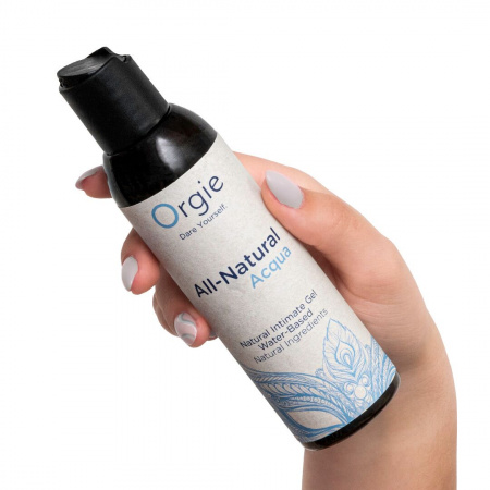 фото Лубрикант на водній основі Orgie All Natural Acqua, 150 мл, нелипкий, глад