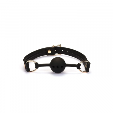 фото Кляп Liebe Seele Black Organosilicon Ball Gag