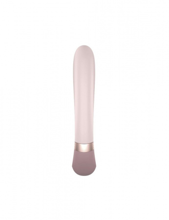 фото Смарт вібратор кролик із підігрівом Satisfyer Heat Wave Mauve