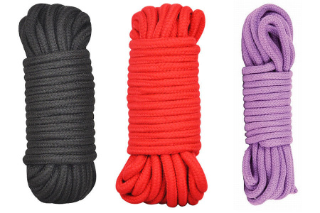 фото Мотузка для зв'язування, червона