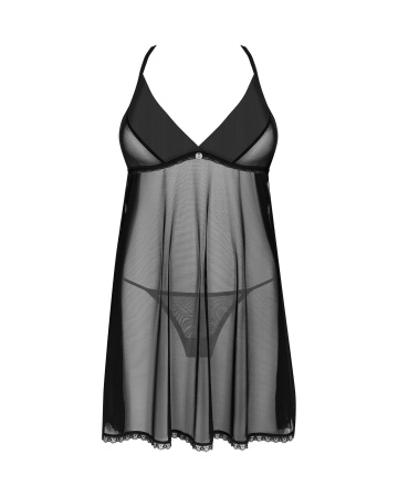 фото Пеньюар та трусики Obsessive Latinesa babydoll & thong XS/S