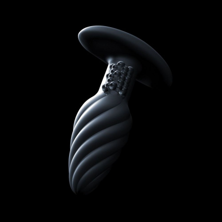 фото Анальна пробка з перлинним масажем Dorcel Spin Plug, макс. діам. 3,8 см,