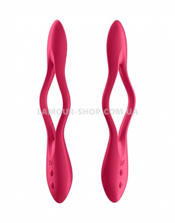 фото Вібратор Satisfyer Elastic Joy Red