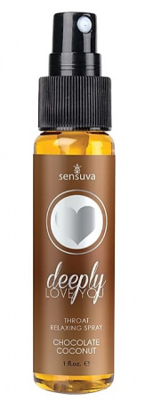 фото Спрей для мінету Sensuva - Deeply Love You Chocolate Coconut (29 мл)