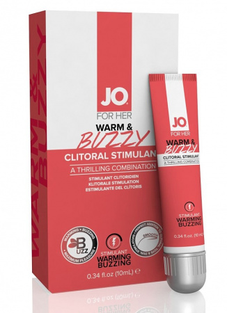 фото Возбуждающий гель для клитора System JO Warm & Buzzy - Original 10 мл