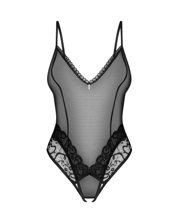фото Тедді з доступом Obsessive Blomentis crotchless teddy, XS/S