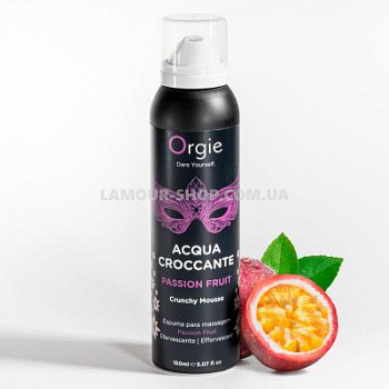 Масажна пінка Orgie – Acqua Croccante Passion Fruit (150 мл)