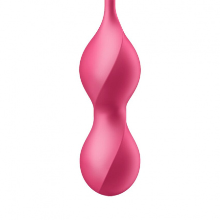 фото Вагінальні смарт-кульки Satisfyer Love Birds 2 Connect App Red, 86 г
