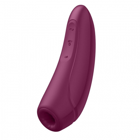 фото Вакуумний кліторальний стимулятор Satisfyer Curvy 1+ Rose Red