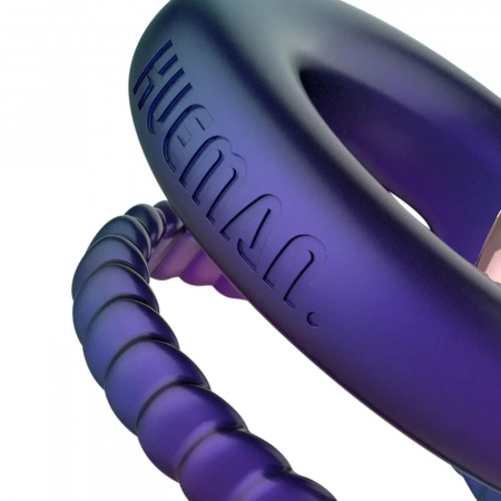 фото Ерекційне віброкільце  Hueman - Jupiter Vibrating Cock and Ball Ring
