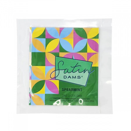 фото Латексна серветка Satin Dams Spearmint 1 шт