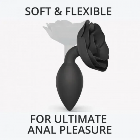 фото Анальна пробка BMS Roses Til’ Dawn Silicone Anal Plug Medium розмір M