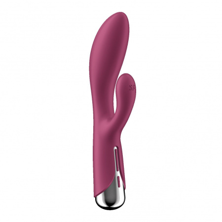 фото Вібратор-кролик Satisfyer Spinning Rabbit 1 Red