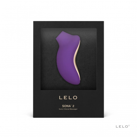 фото Звуковий стимулятор клітора LELO SONA 2 Purple, 12 режимів