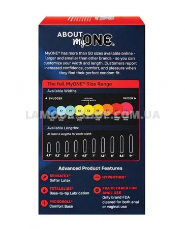 фото Презерватив MyONE Super Wide 