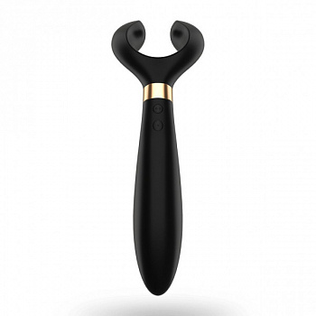 Вібратор для пар Satisfyer Endless Fun Black, три мотори, багатофункціональний