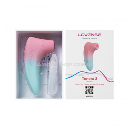 фото Вакуумний кліторальний смарт-стимулятор Lovense Tenera 2