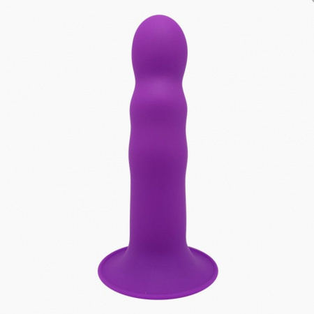 фото Фалоімітатор Adrien Lastic Hitsens 3 Purple, для страпона, діаметр 4,1см