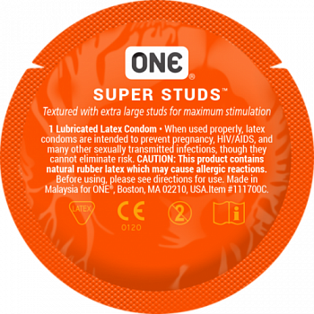 Презерватив ONE Super Studs