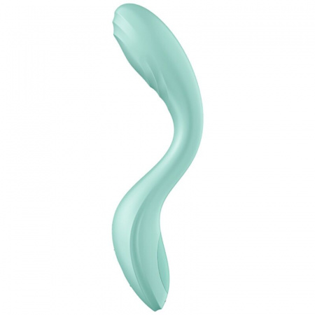 фото Вібратор із перловою стимуляцією точки G Satisfyer Rrrolling Pleasure Mint